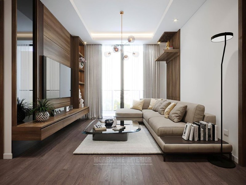 Thiết kế nội thất phòng khách đẹp - Sofa phòng khách sang trọng