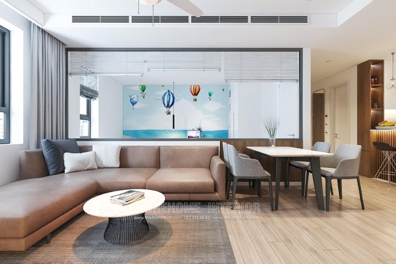 Thiết kế nội thất phòng khách đẹp - Sofa phòng khách sang trọng