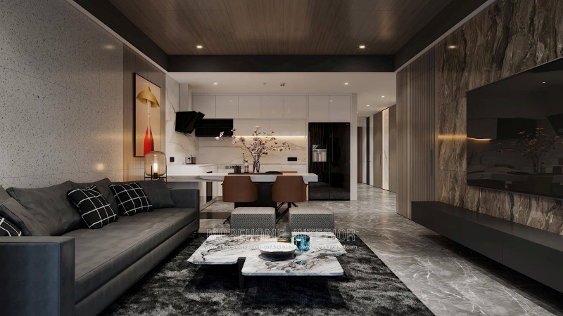 Thiết kế nội thất phòng khách đẹp - Sofa phòng khách sang trọng
