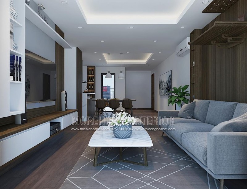 Thiết kế nội thất phòng khách đẹp - Sofa phòng khách sang trọng