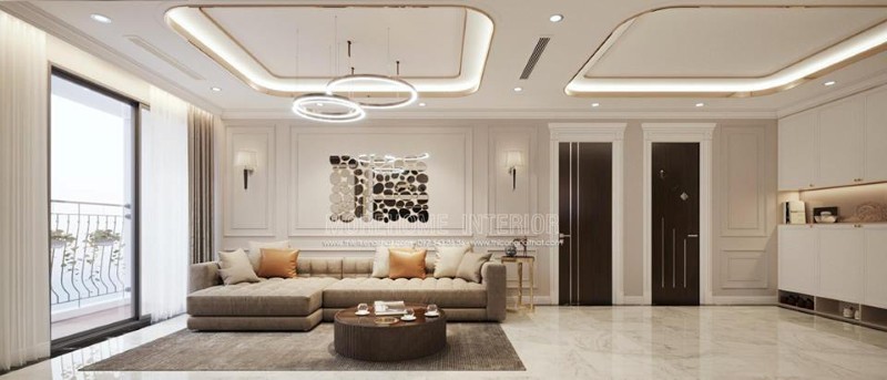 Thiết kế nội thất phòng khách đẹp - Sofa phòng khách sang trọng