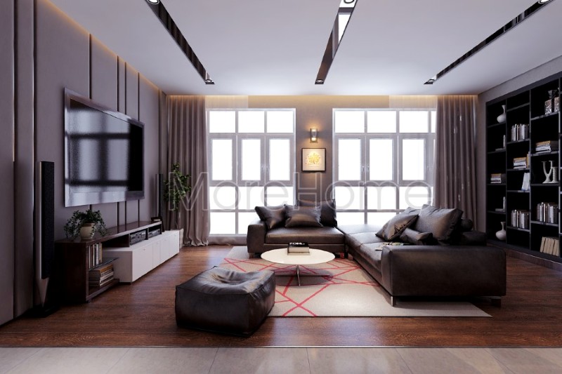 Thiết kế nội thất phòng khách đẹp - Sofa phòng khách sang trọng