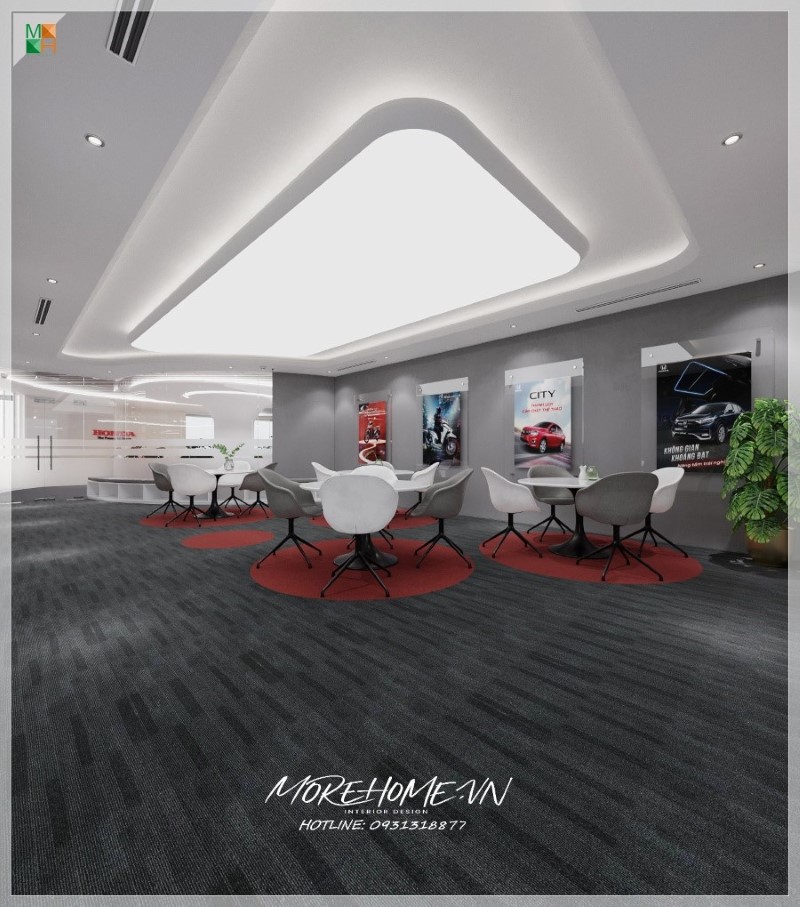 Thiết kế sảnh văn phòng